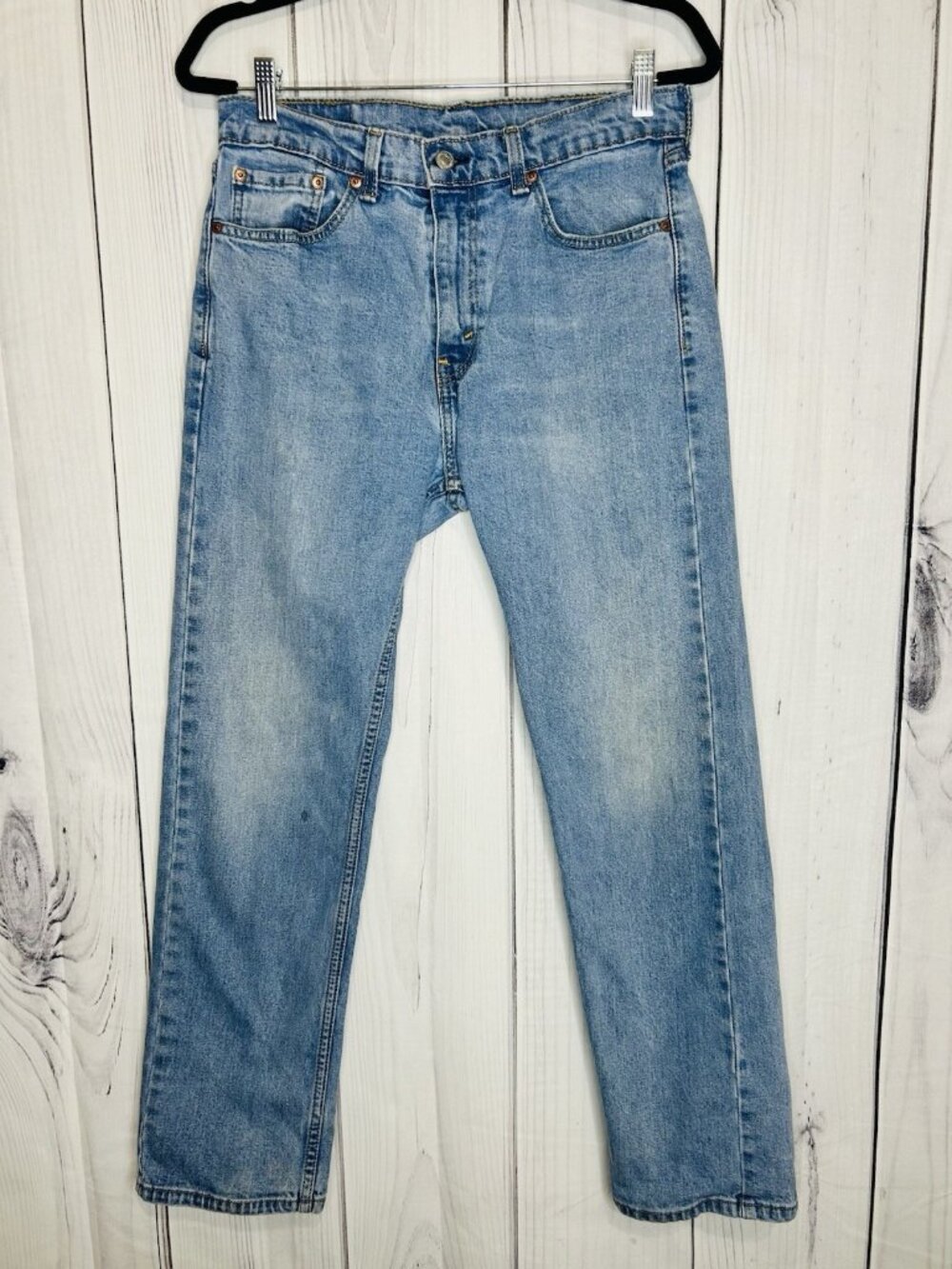 Levis 505-1456 Light Blue Jeans 32 X 30 Regular Straight Egypt
